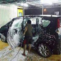 FIrst time at the carwash...