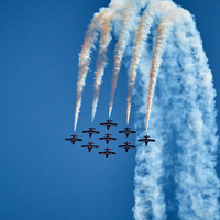 The Claw - Canadian Snowbirds by Frank Ginn