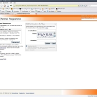 Microsoft Partner Programme CAPTCHA