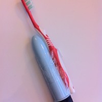 found your mom's toothbrush...