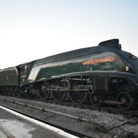 Wallpaper - Steam Train, Union Of South Africa