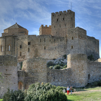 Loarre castle, Huesca. Spain