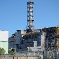 Chernobyl power plant - makings of the sarcophagus