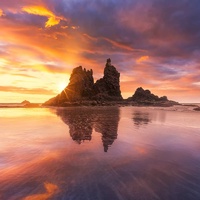Playa de Benijo by Giovanni Allievi