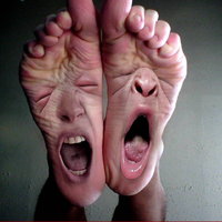 Man  my feet are exhausted!