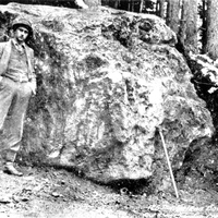 Silver - the Big Boulder, Sandon, British Columbia, 14.7.1892