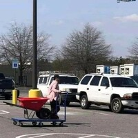 Good use of a cart