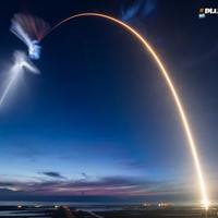 Falcon 9 long exposure