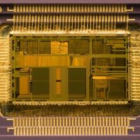 Naked chips. Intel 80486DX2/66