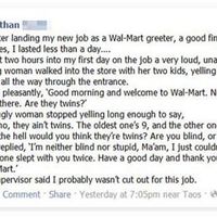Woh to get fired from WalMart