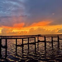 Punta Gorda Sunset 6/8/25 by Nancy Shields