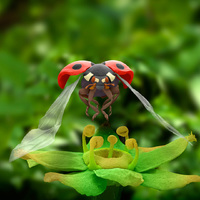 Ladybird is watching you